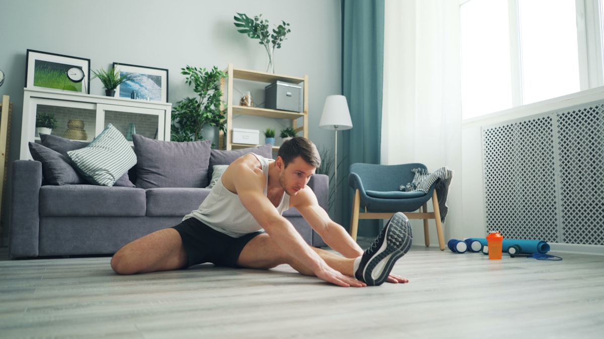 Morning energy practice for men